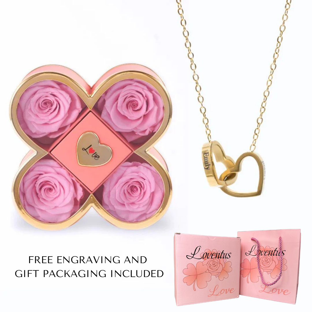 Eternal Luck Box & Personalized Necklace