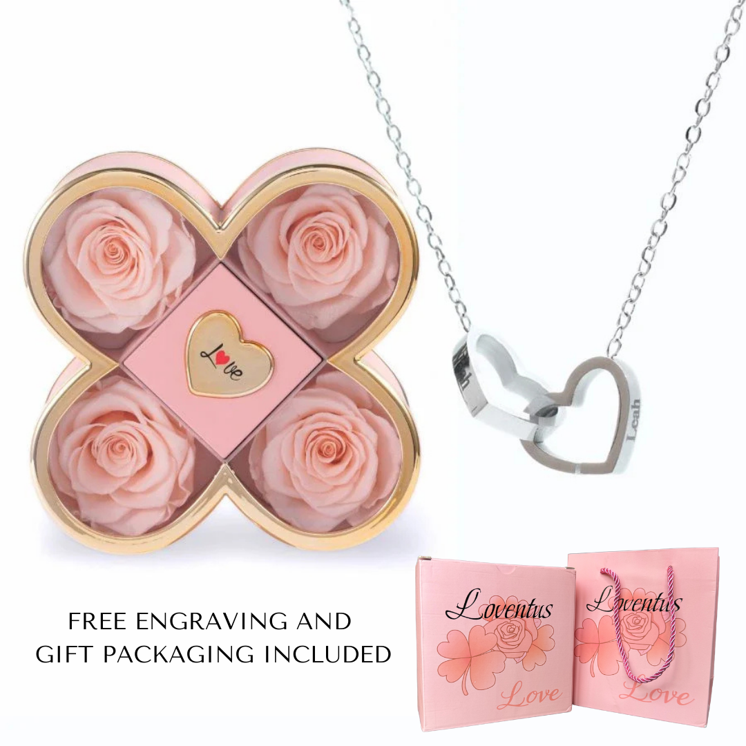 Eternal Luck Box & Personalized Necklace