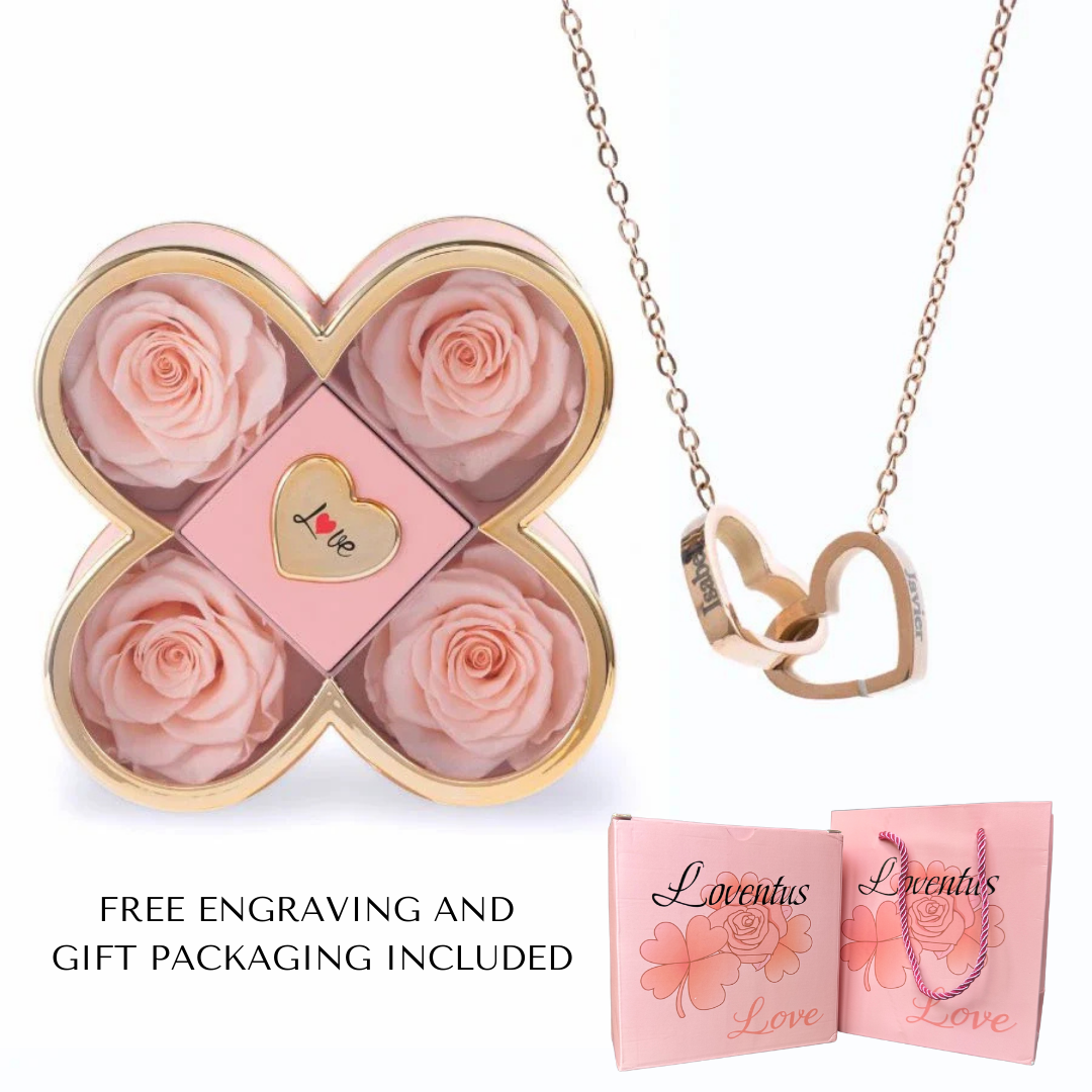 Eternal Luck Box & Personalized Necklace