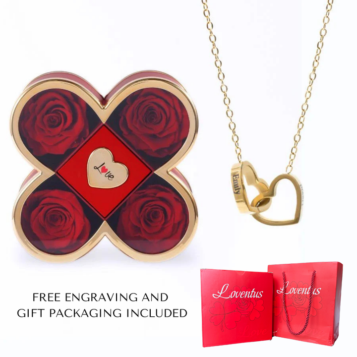 Eternal Luck Box & Personalized Necklace