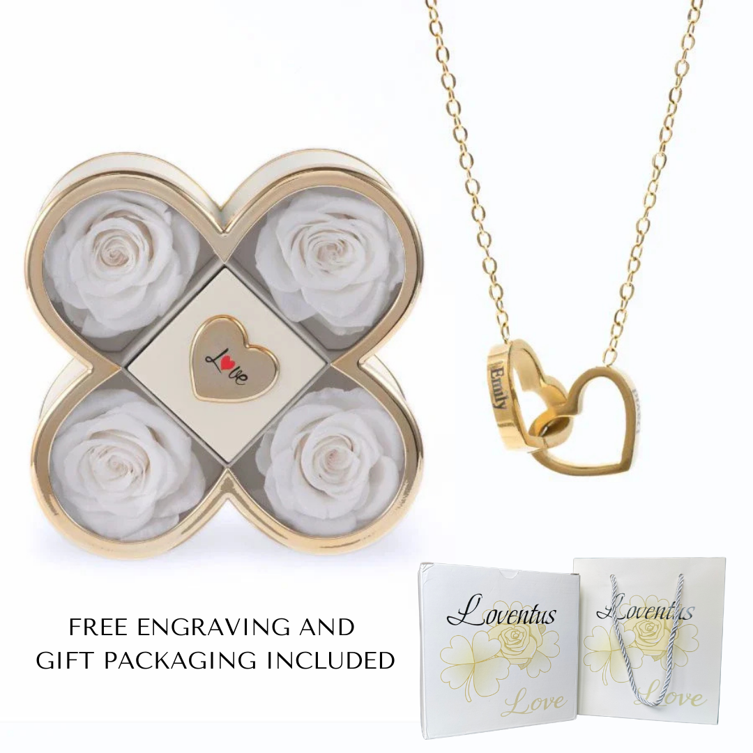 Eternal Luck Box & Personalized Necklace