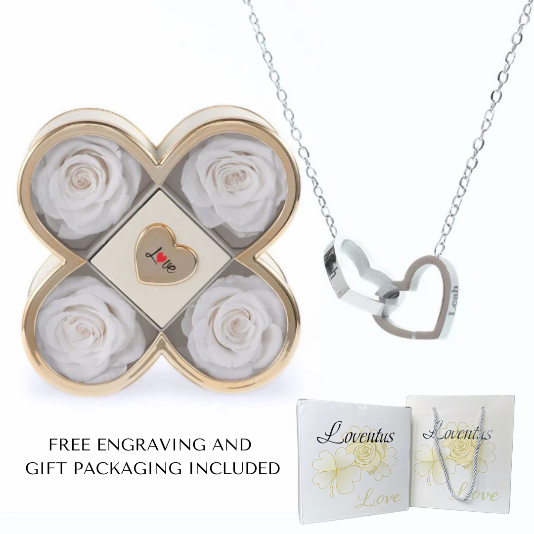 Eternal Luck Box & Personalized Necklace