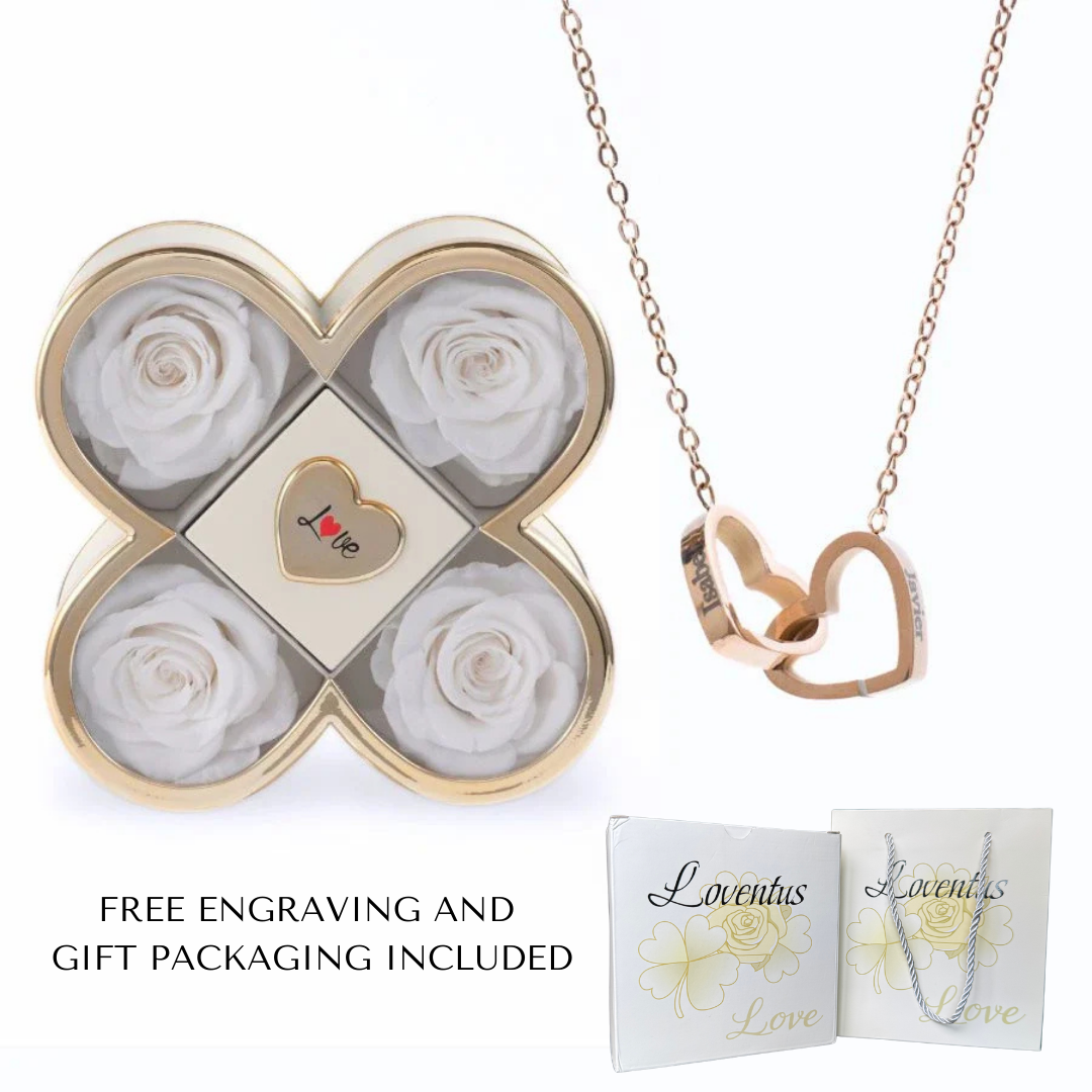 Eternal Luck Box & Personalized Necklace