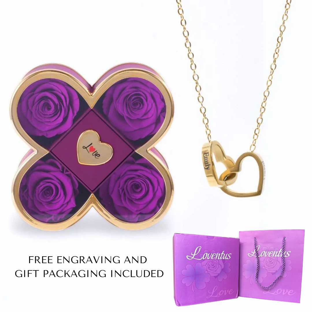 Eternal Luck Box & Personalized Necklace