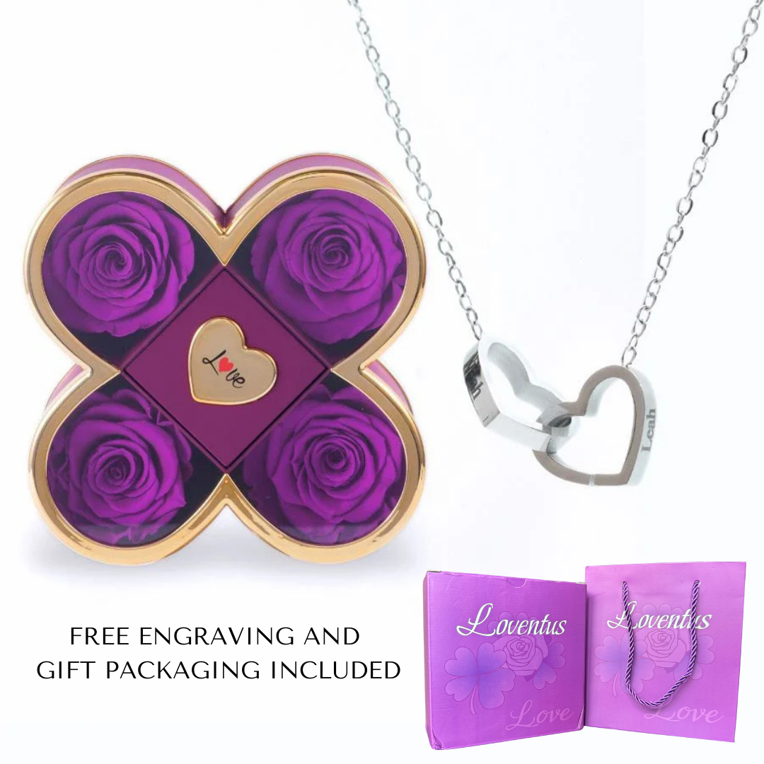 Eternal Luck Box & Personalized Necklace