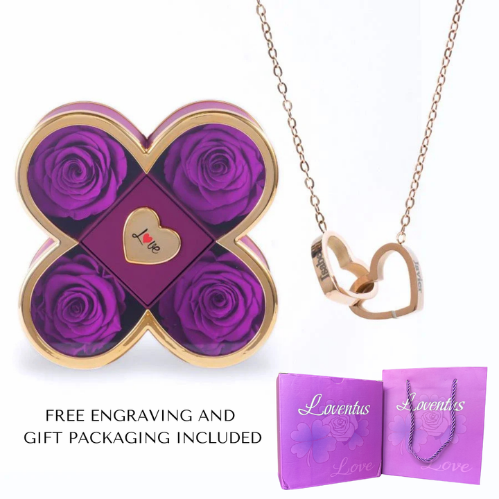 Eternal Luck Box & Personalized Necklace