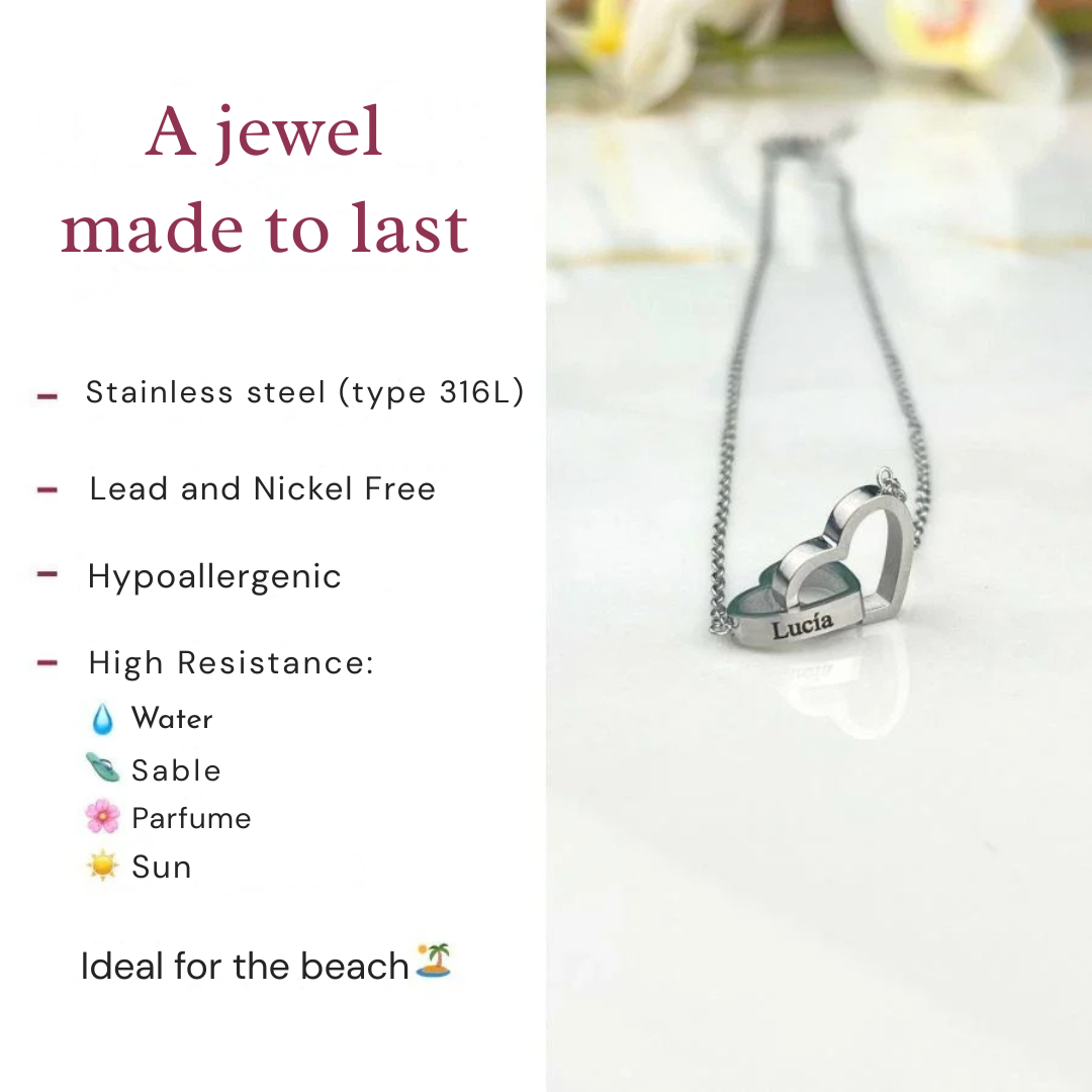 Eternal Love box & Personalized Necklace