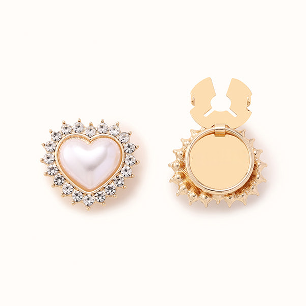 Rhinestone Heart | 1 Set