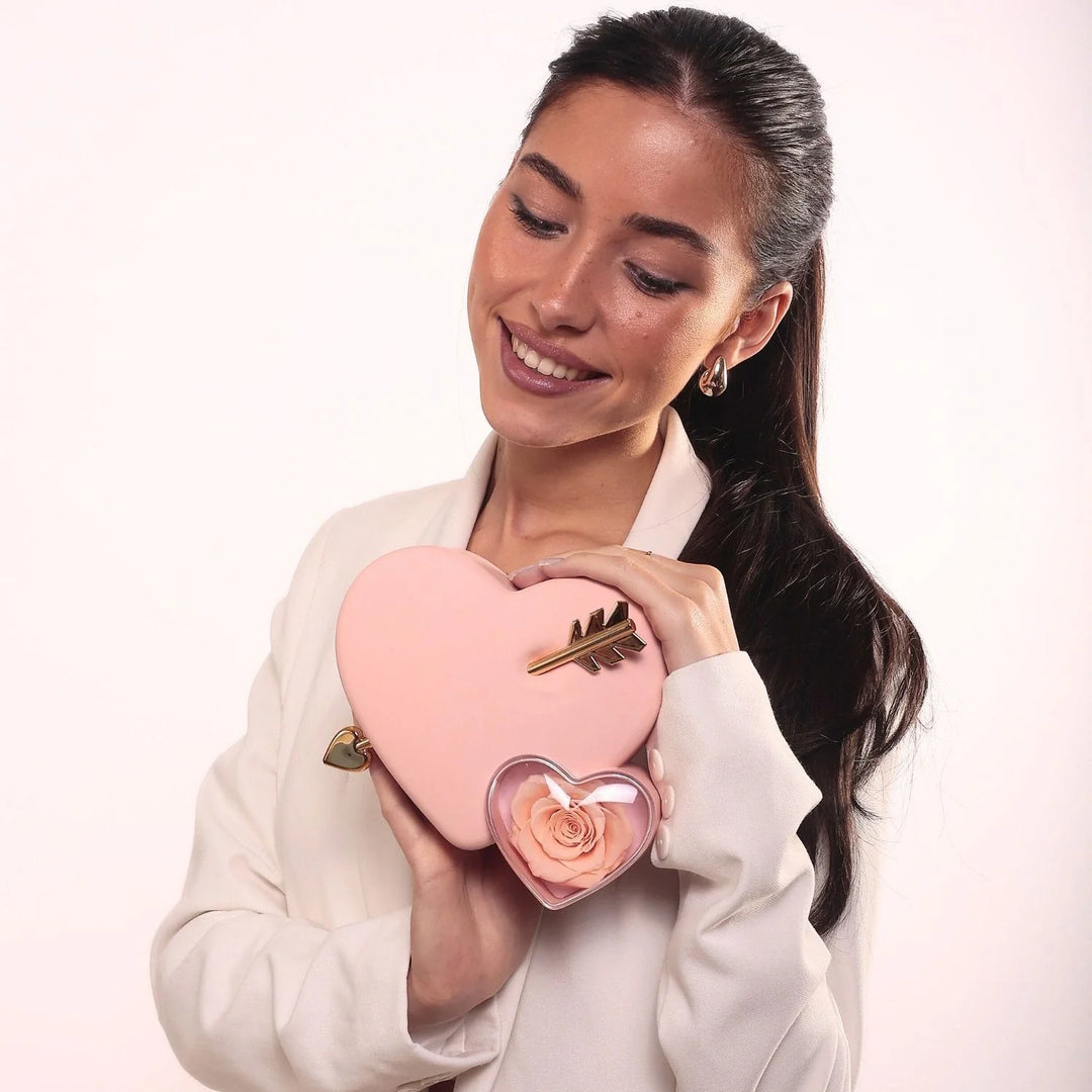 Eternal Heart Box & Personalized Necklace