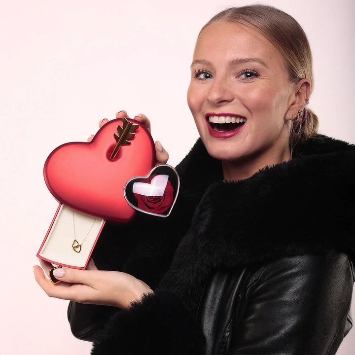 Eternal Heart Box & Personalized Necklace